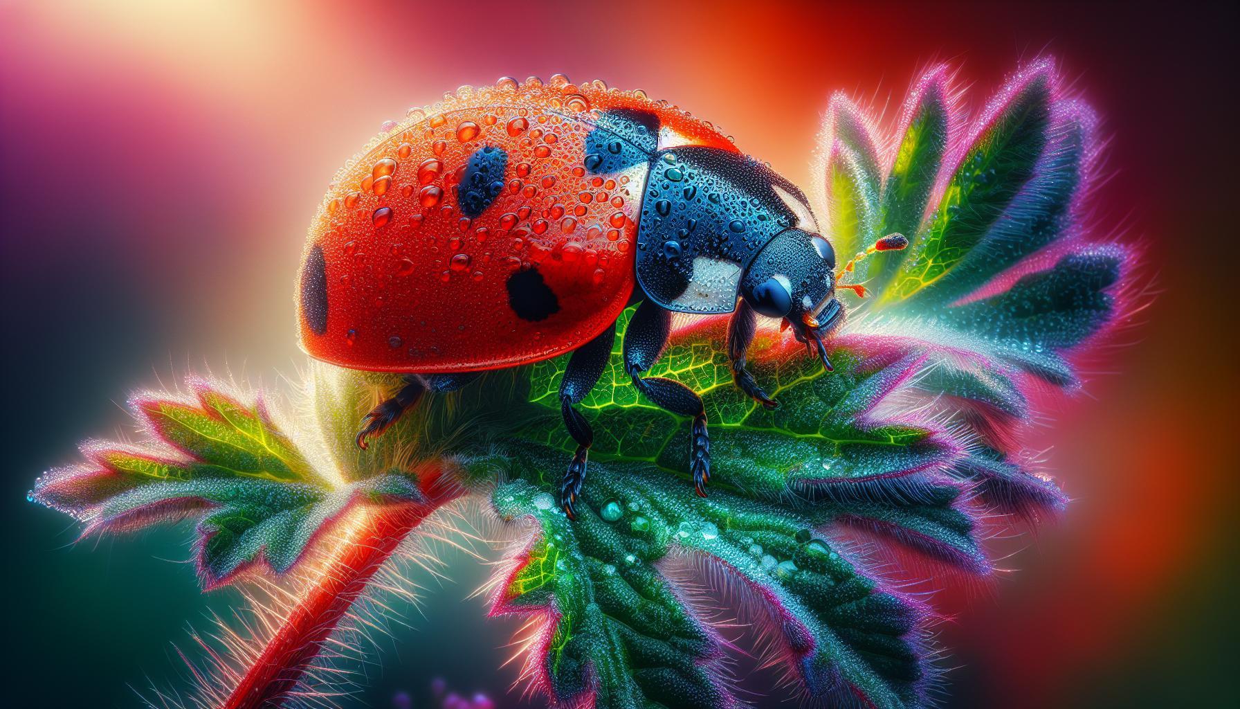Why Do Lady Bugs Draw Purple Lines A Mystery Solved(03)